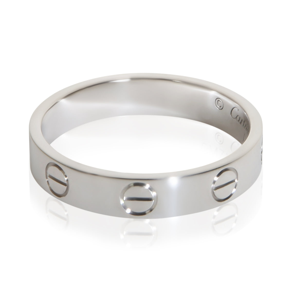 Cartier White Gold Small Model Love Ring 2