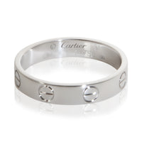Cartier White Gold Small Model Love Ring fv
