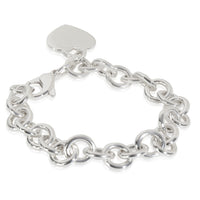 Tiffany & Co. Sterling Silver Heart Tag Bracelet