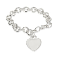 Tiffany & Co. Sterling Silver Heart Tag Bracelet