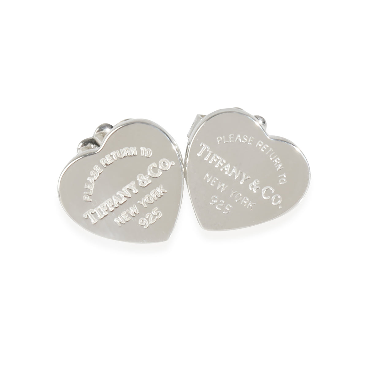 Tiffany & Co. Sterling Silver Return To Tiffany Earrings