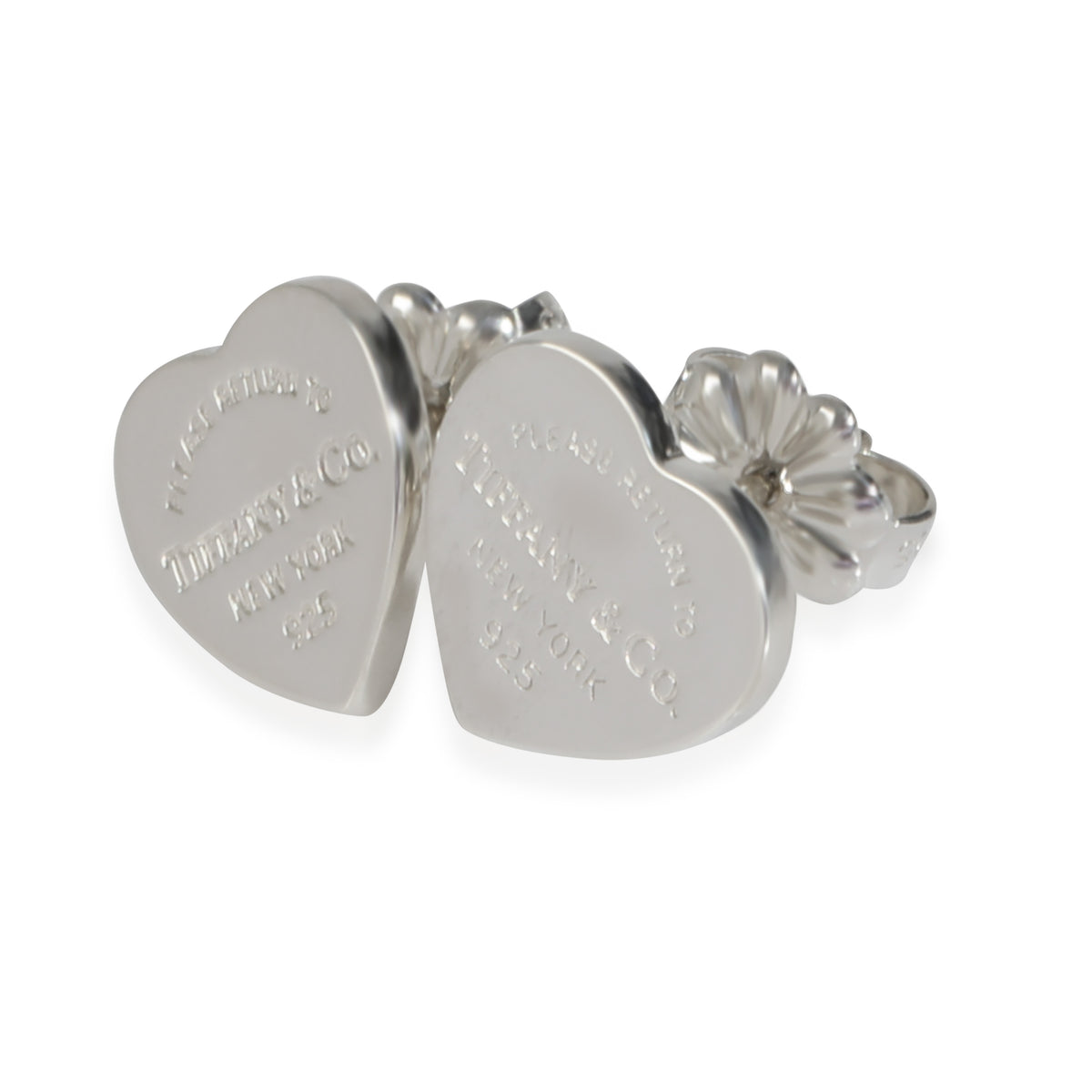Tiffany & Co. Sterling Silver Return To Tiffany Earrings