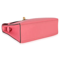 Hermès Rose Azalee Swift Kelly Pochette GHW Handbag 7
