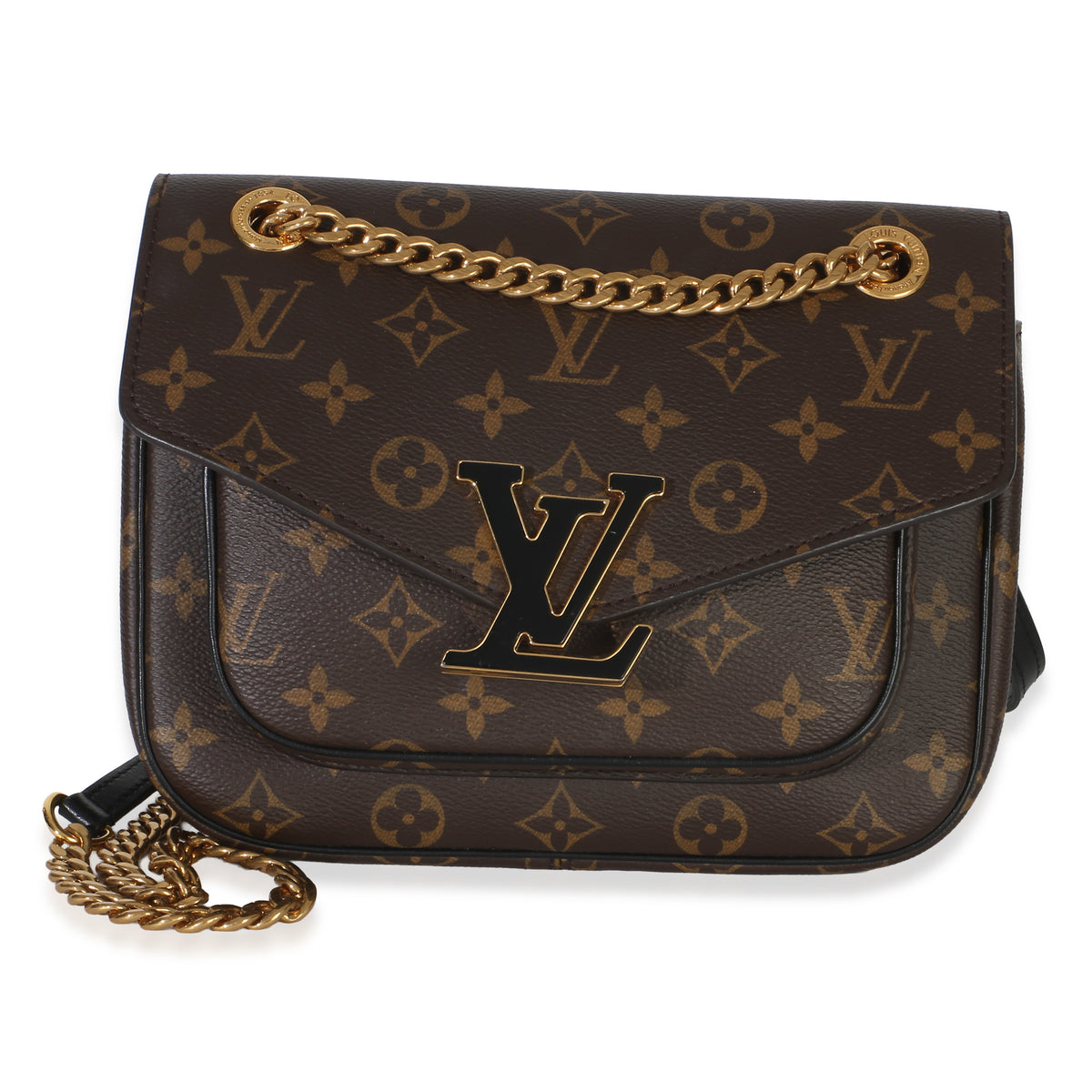 Louis Vuitton Black Monogram Canvas Passy Handbag id
