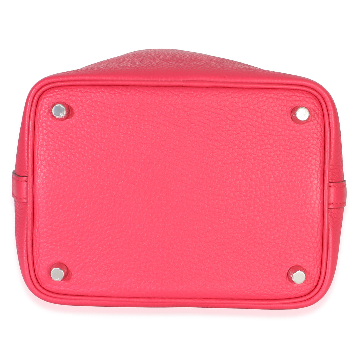 Hermès Rose Extreme Clemence Picotin Lock 18 PHW Handbag 5