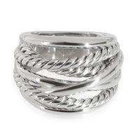David Yurman Sterling Silver Crossover Ring