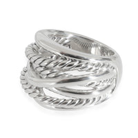 David Yurman Sterling Silver Crossover Ring