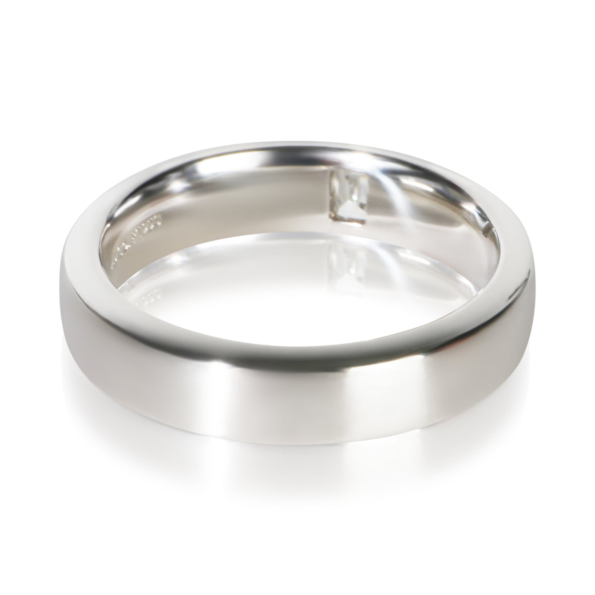 Tiffany & Co. Platinum Diamond Charles Tiffany Band 3