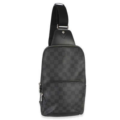 Louis Vuitton Damier Graphite Canvas Avenue Slingbag Handbag fv
