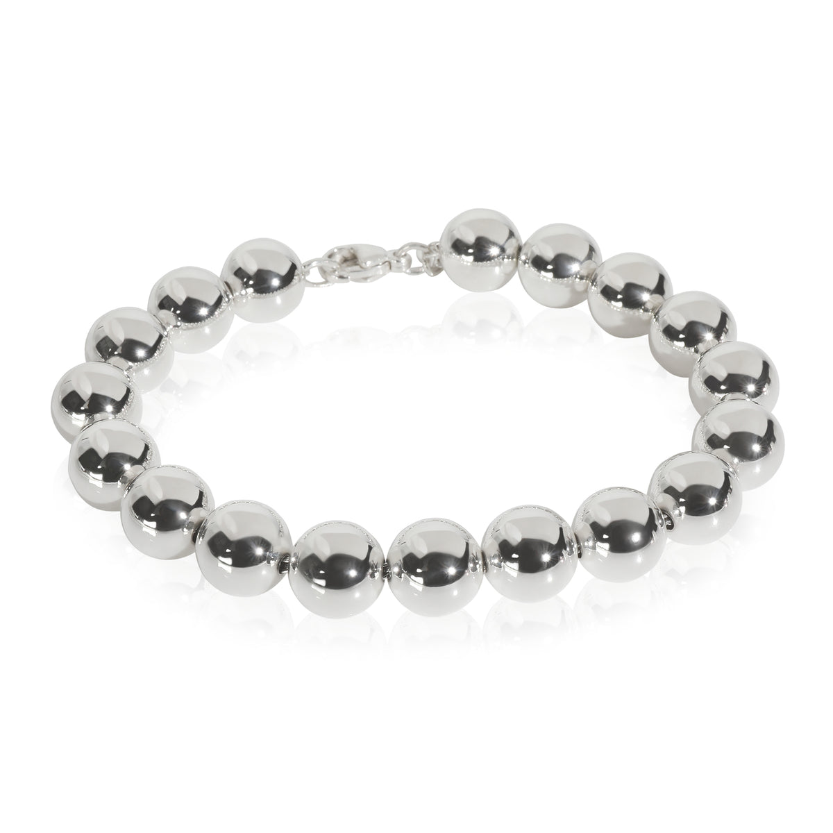 Tiffany & Co. Sterling Silver HardWear Ball Bracelet
