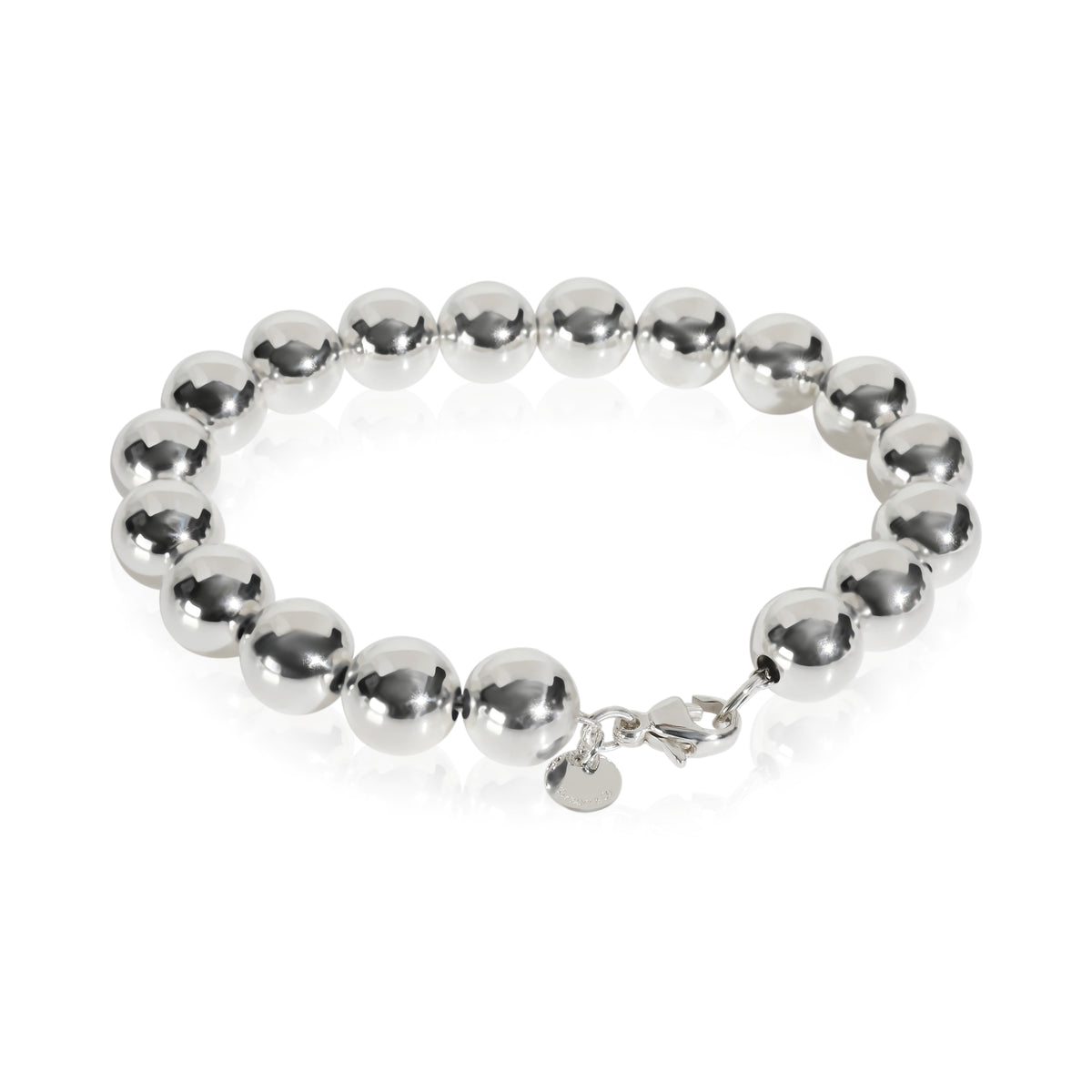 Tiffany & Co. Sterling Silver HardWear Ball Bracelet