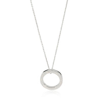 Tiffany & Co. Sterling Silver 1837 Circle Pendant