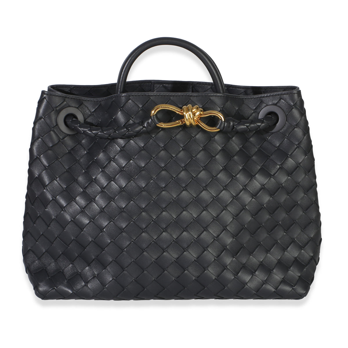 Bottega Veneta Shadow Nappa Intrecciato Medium Andiamo Handbag id