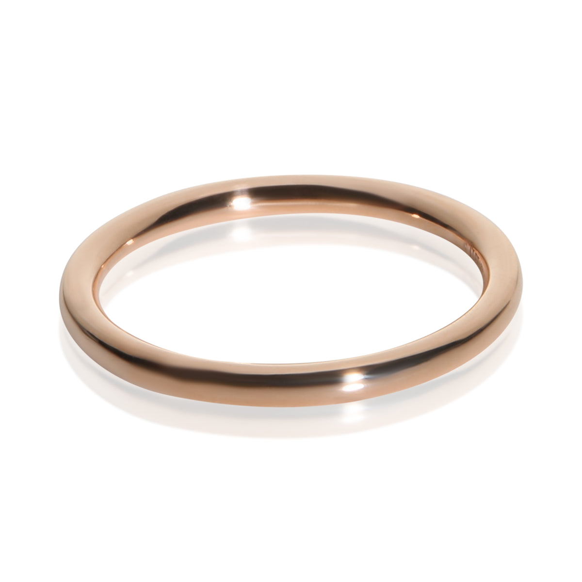 Tiffany & Co. Rose Gold 1.8mm Round Wire Band 2