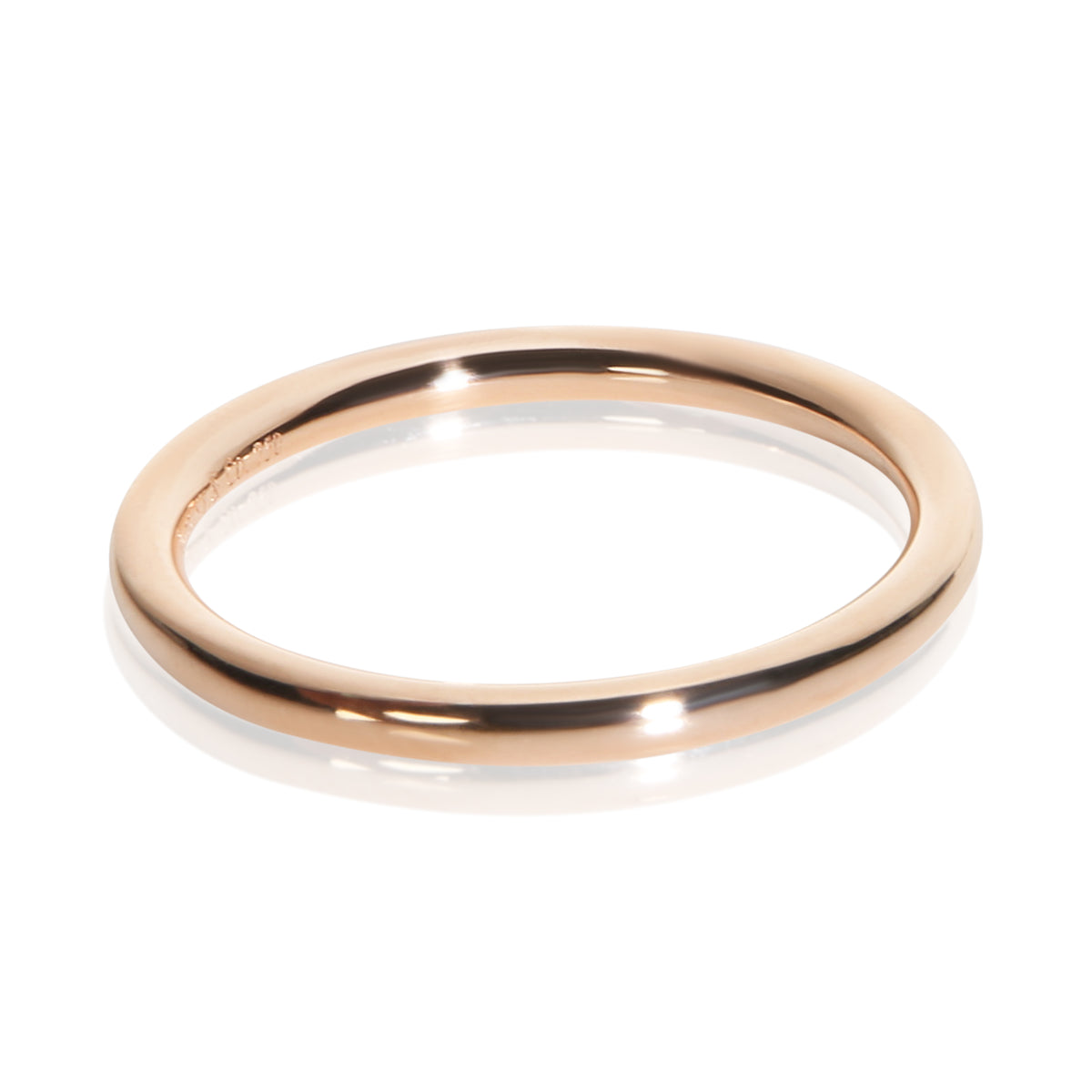 Tiffany & Co. Rose Gold 1.8mm Round Wire Band 3