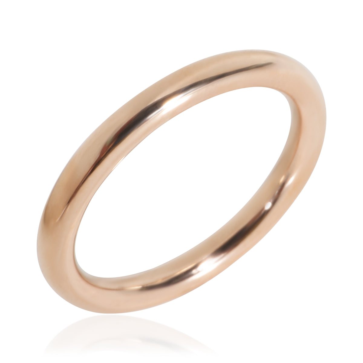 Tiffany & Co. Rose Gold 2.7mm Round Wire Band 4