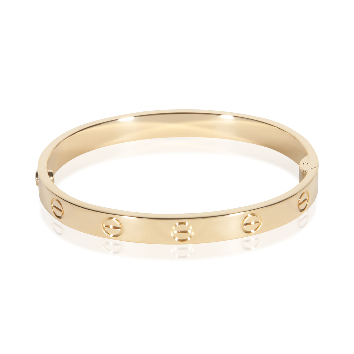 Cartier Yellow Gold Single Hinge Love Bracelet 3