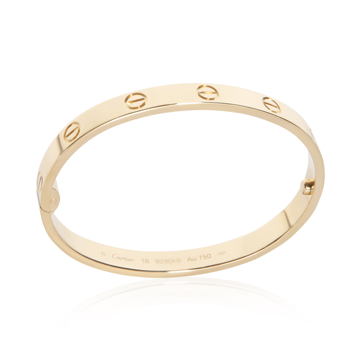 Cartier Yellow Gold Single Hinge Love Bracelet 4