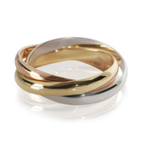 Cartier 3 Tone Gold Small Model Trinity Ring 2