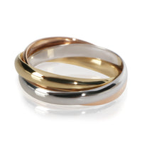 Cartier 3 Tone Gold Small Model Trinity Ring 3
