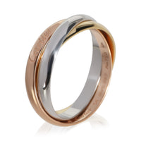 Cartier 3 Tone Gold Small Model Trinity Ring 5