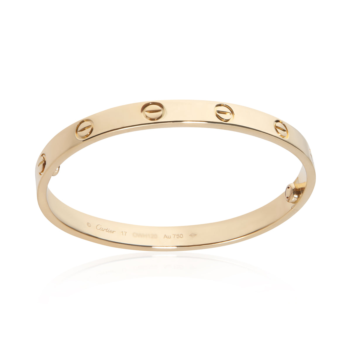 Cartier Yellow Gold Love Bracelet 5