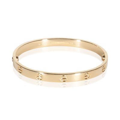 Cartier Yellow Gold Love Bracelet fv