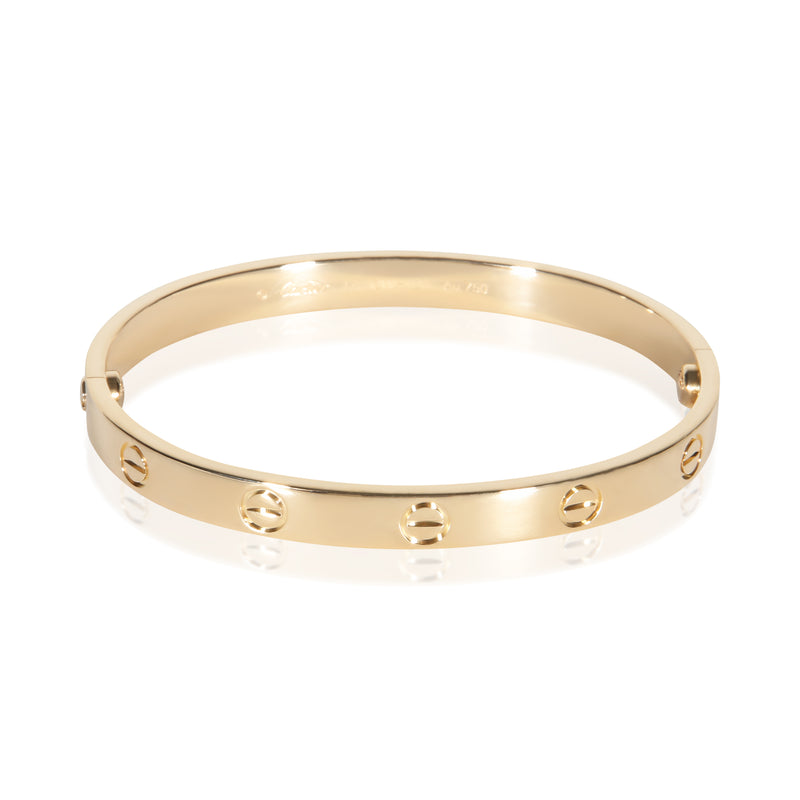 Cartier Yellow Gold Love Bracelet fv