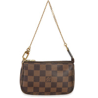 Louis Vuitton Damier Ebene Canvas Mini Pochette Accessoires Handbag id