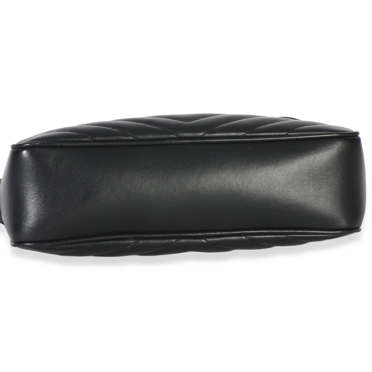 Saint Laurent Black Matelasse Calfskin Lou Camera Handbag 5