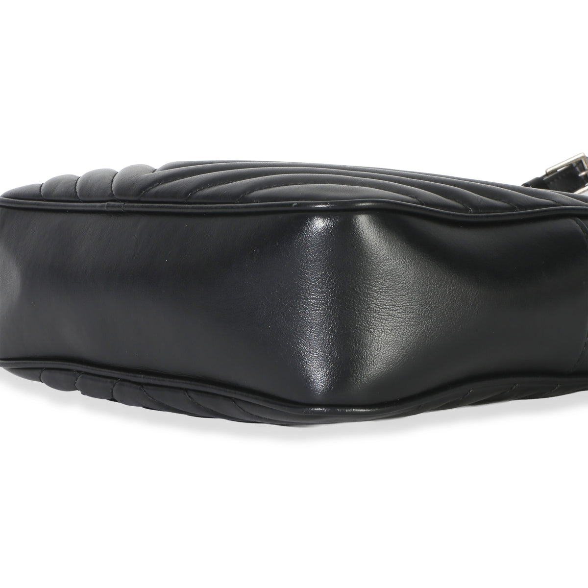 Saint Laurent Black Matelasse Calfskin Lou Camera Bag Handbag 6