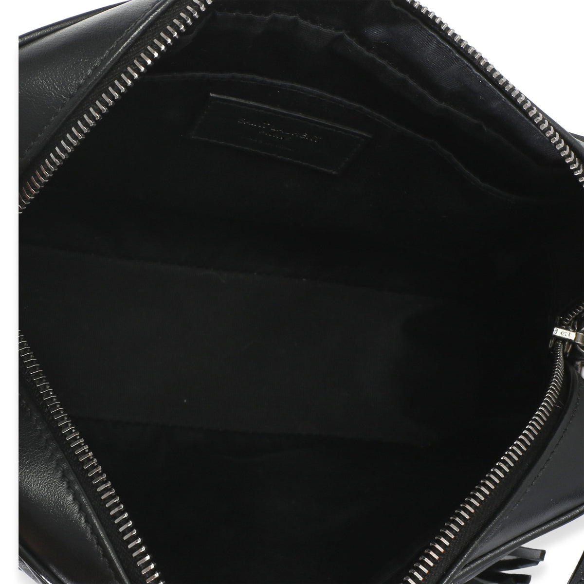 Saint Laurent Black Matelasse Calfskin Lou Camera Bag Handbag 9