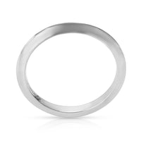 Tiffany & Co. Platinum Knife Edge Band 2