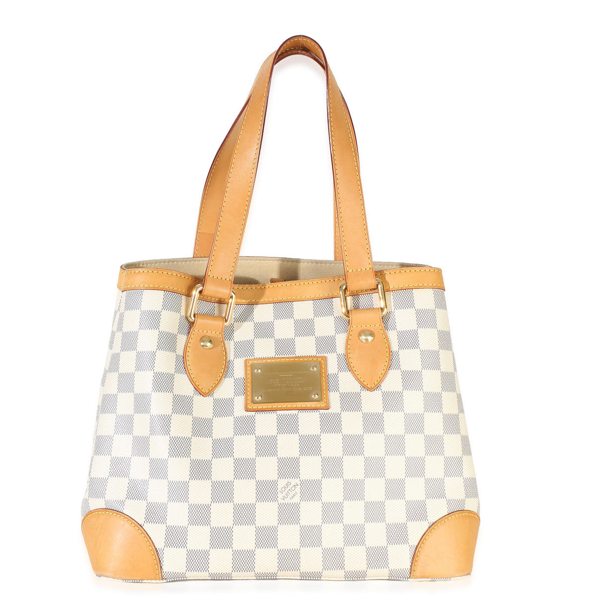 Louis Vuitton Damier Azur Canvas Hampstead PM Handbag id