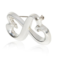 Tiffany & Co. Sterling Silver Paloma Picasso Loving Heart Brooch 2