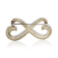 Tiffany & Co. Sterling Silver Paloma Picasso Loving Heart Brooch 3