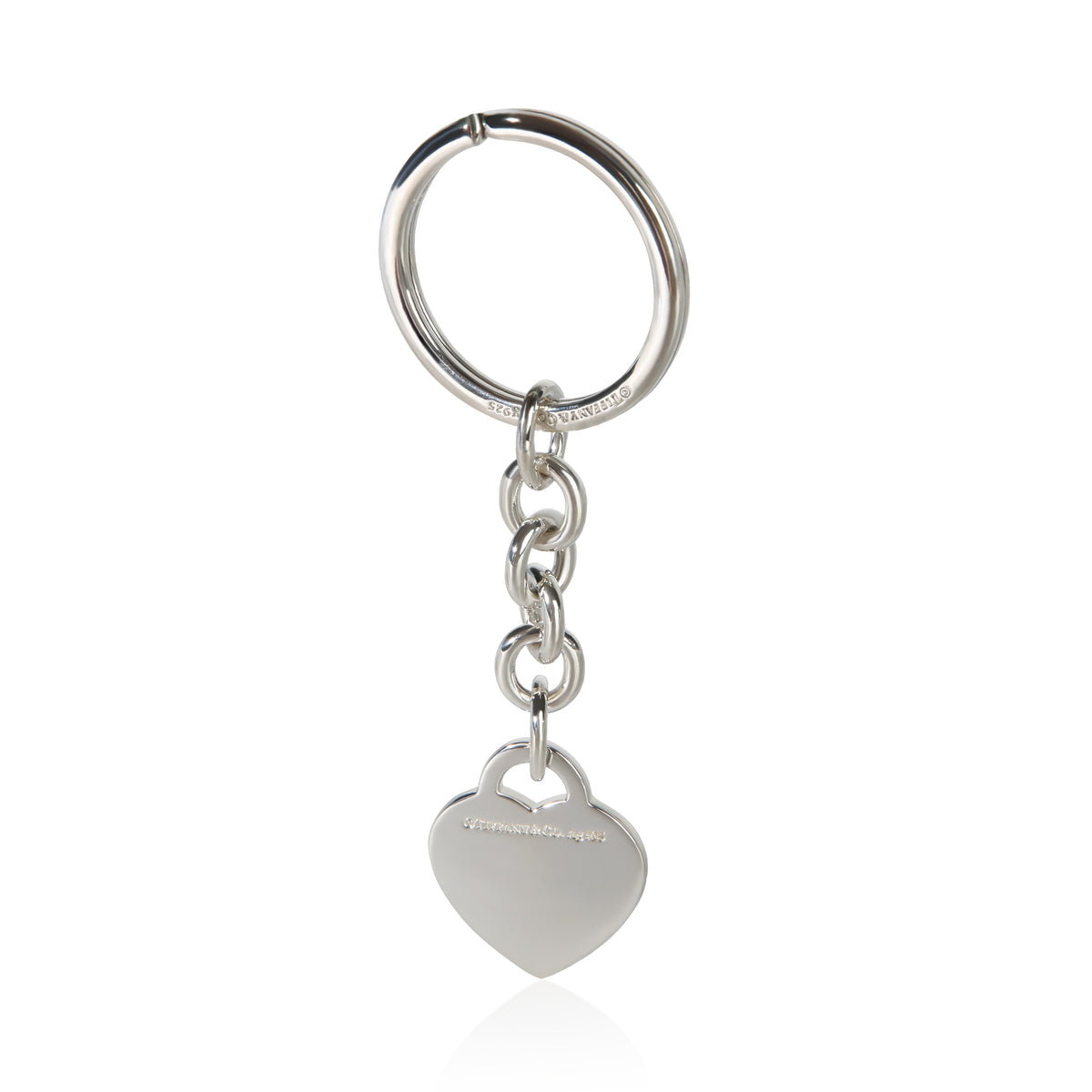 Tiffany & Co. Sterling Silver Return To Tiffany Key Ring 2