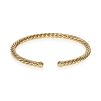 David Yurman Yellow Gold Cable Flex Bracelet 3