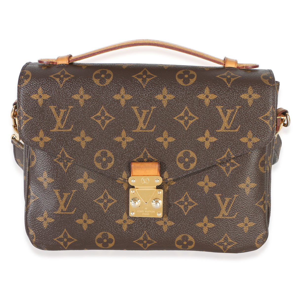Louis Vuitton Monogram Canvas Pochette Metis Handbag fv