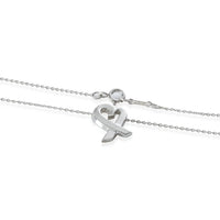 Tiffany & Co. Sterling Silver Paloma Picasso Loving Heart Pendant