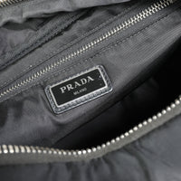 Prada Black Tessuto Pocket Nylon Technical Backpack Handbag