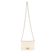 Chanel Gold Metallic Lizard Golden Class Wallet on Chain Handbag bv