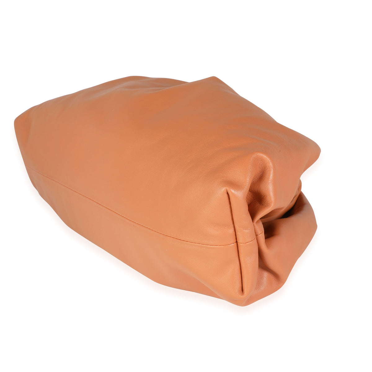 Bottega Veneta Tan Calfskin The Pouch Handbag box
