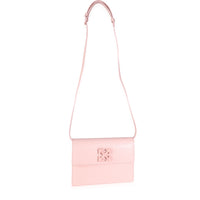 Off White Pink Saffiano Leather Jitney 2.0 Crossbody Bag Handbag bv