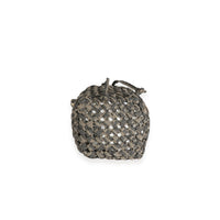 Fendi Brown Jacquard Interlace Canvas Mini Mon Tresor Handbag stamp