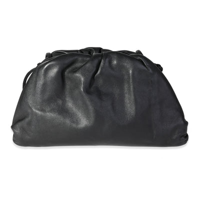 Bottega Veneta Black Calfskin Mini Pouch Bag Handbag fv