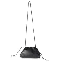 Bottega Veneta Black Calfskin Mini Pouch Bag Handbag stamp