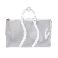Louis Vuitton Clear Epi PVC Wavy Keepall Bandoulière 50 Handbag pv