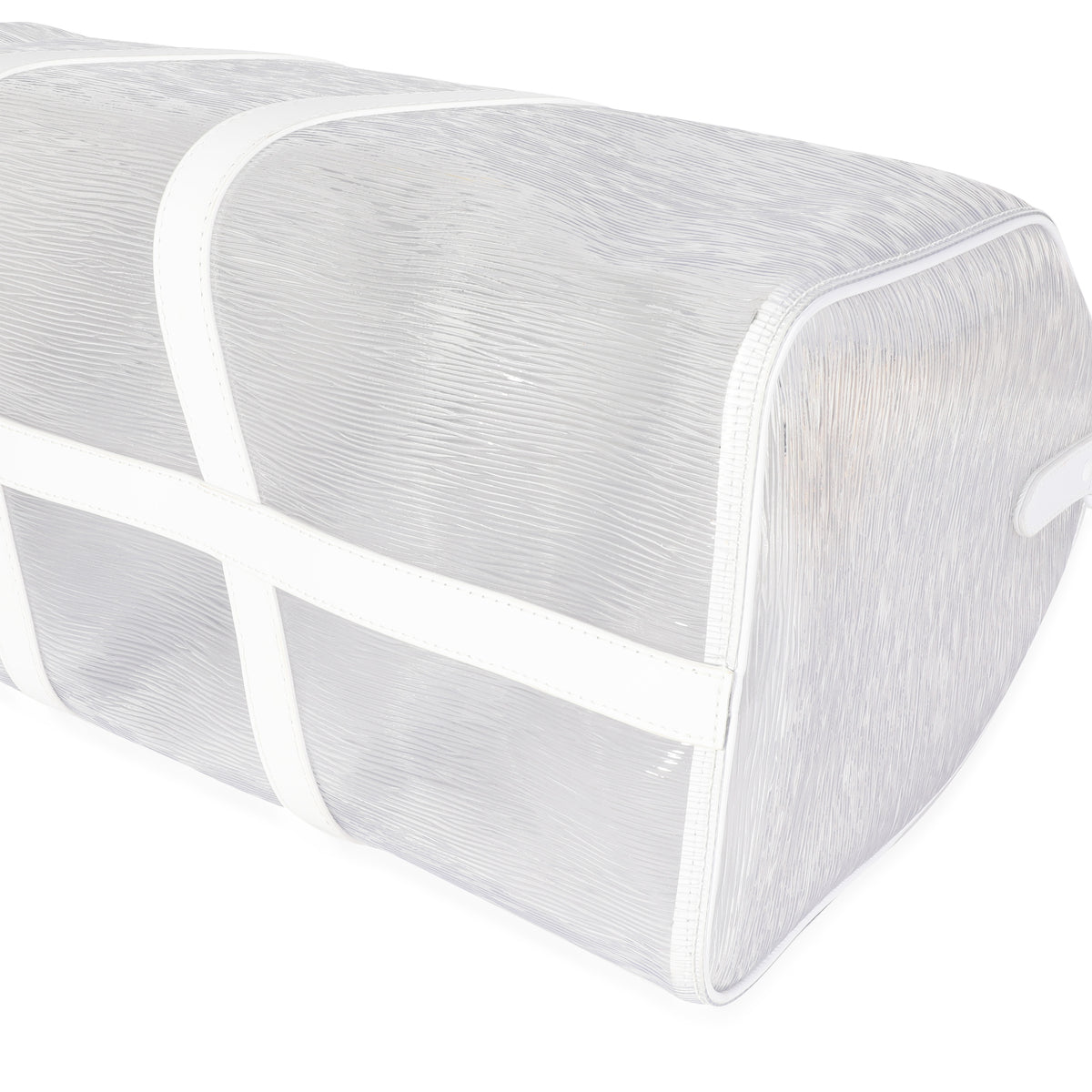 Louis Vuitton Clear Epi PVC Wavy Keepall Bandoulière 50 Handbag box
