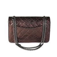 Chanel Bronze Metallic Quilted 2.55 Reissue 226 Bag Handbag ad2
